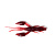 Силиконовая приманка BASS PRO Crawler 2.5'' Red/Black